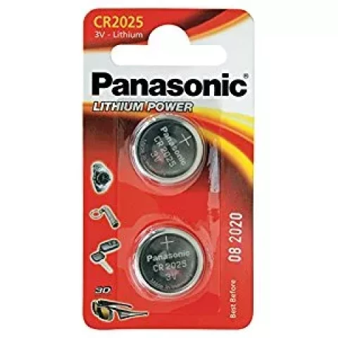 LITHIUM BATTERY PANASONIC 3V 2pcs./pack