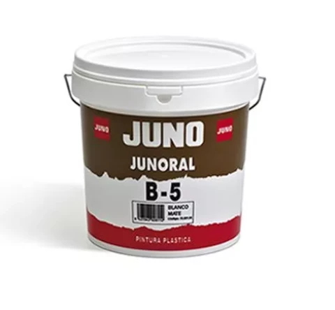 Juno JUNORAL B-5 15L Матовая акриловая сополимерная краска для стен и потолков во влажных помещениях