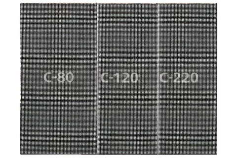 WOLFCRAFT 8468000 шлифовальных сеток на липучках (5 шт.) P80/P120/P220