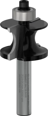 Соединительная фреза HM R=6.0 мм, длина 19 мм, хвостовик 8 мм, Bosch (2608628360)