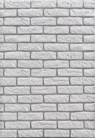 Apdares akmeņi Brick White   iekš/ār /iep 0.85m2/