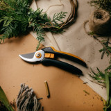 Садовые ножницы Fiskars Solid P341 с изогнутым лезвием, 1057164