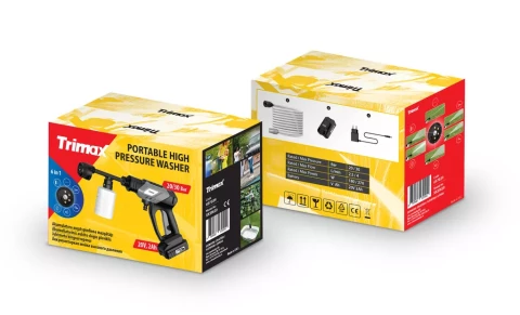 Cordless high pressure washer 20V 30 bar Trimax XKSM20-2