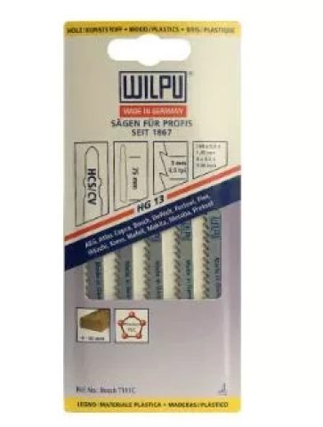 Figūrzāģa asmens HG 13, 5gab/iep., WILPU