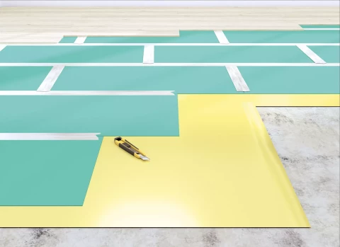 Apakšklājs zem lamināta OPUS 5  5x500x1000mm 5m2/iepak