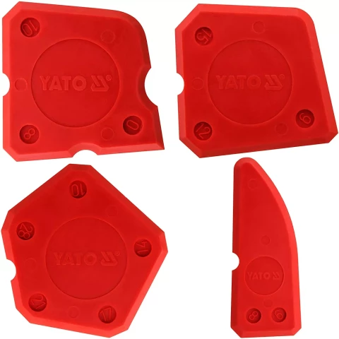 Silikona špakteļlāpstiņu komplekts 4gab TPR-UYT-5261