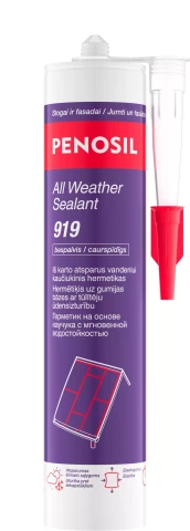 Penosil All Weather Sealant 919 300ml Sintētiskās gumijas hermētiķis