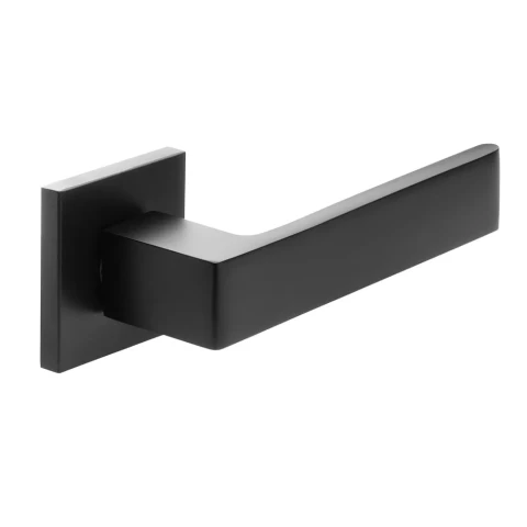 Durvju rokturis VERSA 512 ZNE melns kvadrāts SLIM