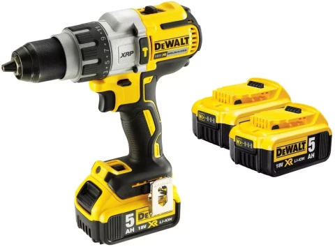 Akum. Triecienurbjmašīna DCD996P3-QW XR 18V 3x5.0Ah, DEWALT