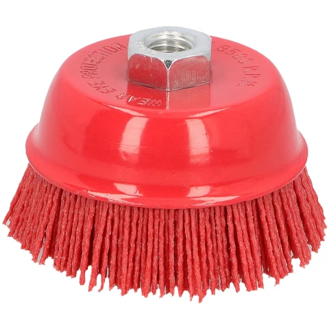 FASTER TOOLS щетка чашечная M14 нейлоновая 65 мм 85