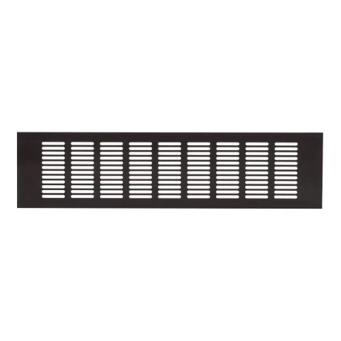 grille aluminium, 100x500mm, bronze