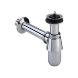 Viega 102845 Pudeļsifons ar izplūdi un izteci 11/4"x32mm misiņš hroms