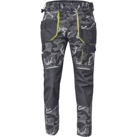Брюки камуфляжные серые/желтые, Размер 60