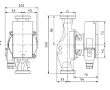 Wilo cirkulācijas sūknis Atmos PICO 30/1-6 180mm, 4232695