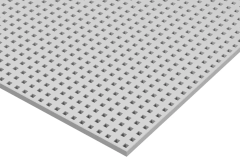 Ceiling tile Cleaneo SK 8/18Q 1188x1998x12.5mm white