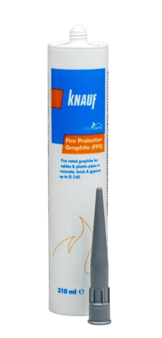 Knauf FireWin FPG Graphite intumescent graphite sealant, 310 ml