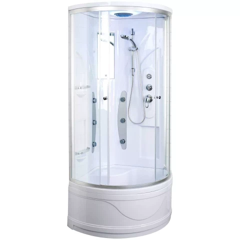 Duschy Dušas kabīne 5304 92x92x217cm, paliktnis h=45cm