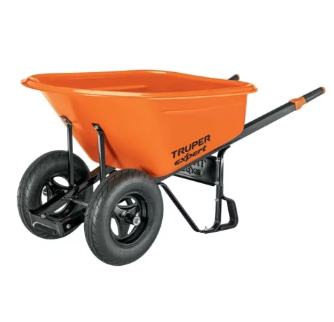 Divriteņu ķerra Truper expert ar HDPE plastmasas korpusu 120L TP-7X