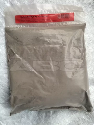 Šamota pulveris 10kg siltumizturība 1670°C