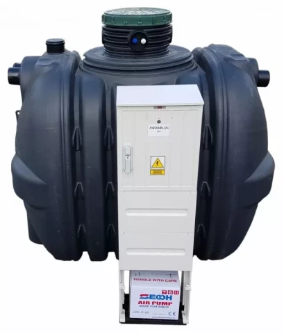 Bioloģiskā attīrīšanas iekārta AQUABLOC 0.45 (2000L) 1-4 cilvēki