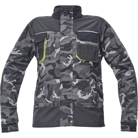 Куртка камуфляжная серая/желтая Размер 56
