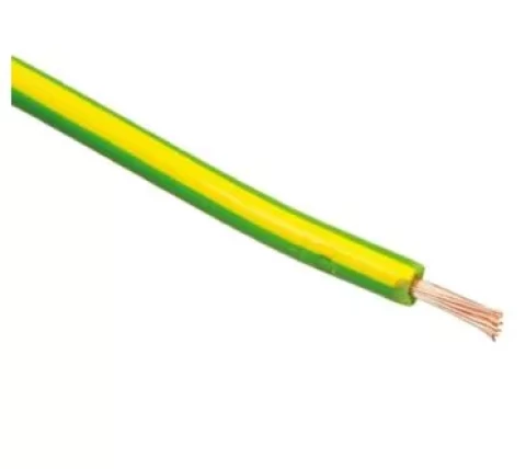 KABELIS LOKANAIS viendzīslas 1.5mm2 dz/zaļš H07V2-K