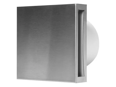 Elektroventilators E EXTRA, Ø125mm ar noslēgvāku, inox 50