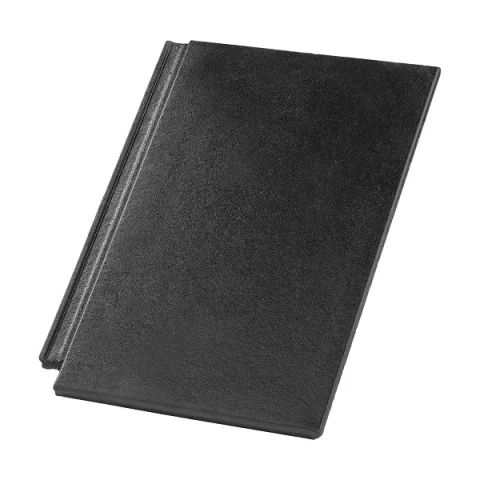 Черепица Teviva Cisar черная, 300 мм, 36 шт./упаковка, 216 шт./поддон, расход 9,7 шт./м2, укладывается в шахматном порядке, артикул 136000114