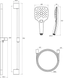 Душевой комплект 921.00 Ravak