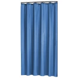 MADEIRA занавеска для душа текстильная, синяя, 180x200