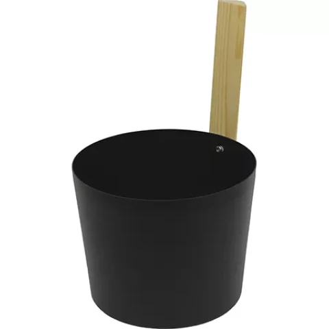 Lumo spainis saunai 6L, melns xx