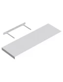 Floating shelf white 80x24cm