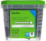 ESSVE шуруп для гипсокартона S/V 3.5X25 FO 1000шт./Упак., 521125