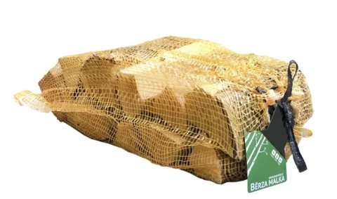 Fireplace firewood Birch, bag 25l, dried birch firewood
