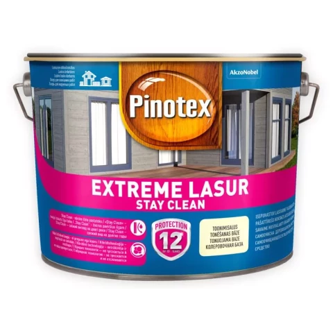 Pinotex EXTREME LASUR 10L Лазурное деревозащитное средство