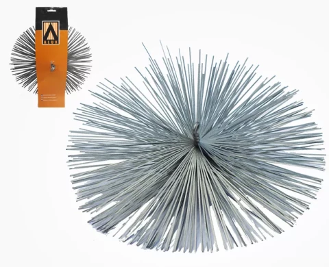 Birste skurstenim 300mm SOFT, tērauda