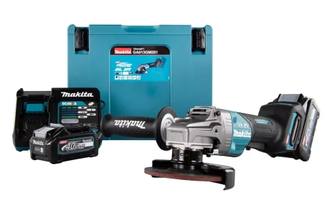 Угловая шлифовальная машина с диском 125 мм XGT MAKITA GA013GM201