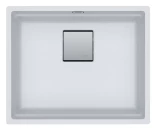 FRANKE fragranīta izlietne Kubus 2 KNG 110-52, 560x460mm, pabūvējama, balta, 125.0512.506
