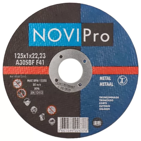 Griezējdisks metāla 125X1.0 PL  Novipro