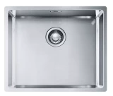 FRANKE virtuves izlietne BXX 210/110-50 Manual 54x45cm nerūs.tērauds pulēts, 127.0374.206
