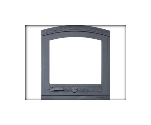 JUGNE-L kamīna durvis Z-17  550x500 mm ar termostiklu  4779028770658