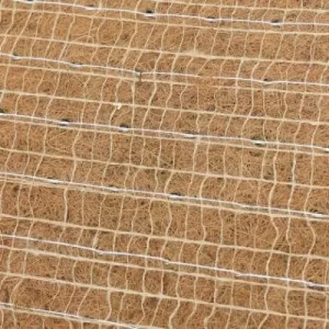 Kokosa biopaklājs preterozijas Bonterra K100JC ar džutas diegiem 2.4*50m 350gr