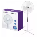 KOBI Ventilators ar statīvu VIENTO 45W 1.2m balts D43cm
