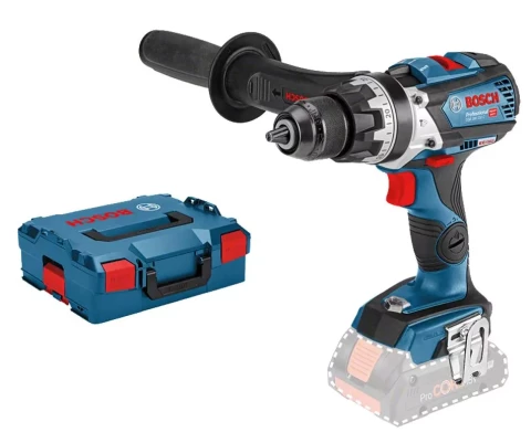 Akum. Urbjmašīna/skrūvgriezis GSB 18V-110 C, SOLO, b/a un lādētāja, BOSCH 06019G030A