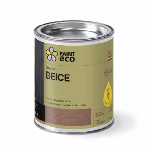 PaintEco Boiled linseed oil stain 0.75L, Doe 45