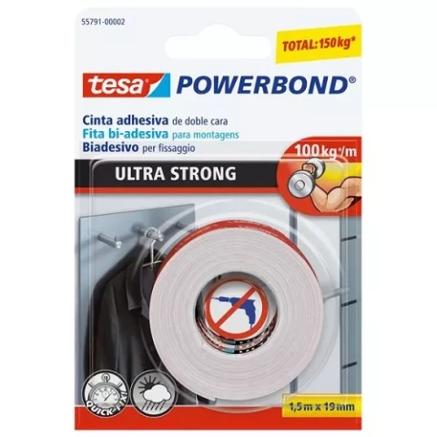tesa POWERBOND ULTRA STRONG 1,5m:19mm