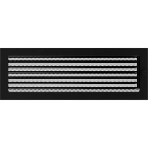 Reste kamīnam ar žalūziju 170x490 mm melna , 49CX