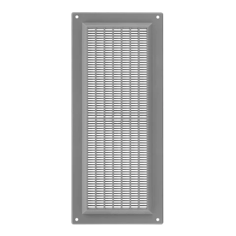 ventilation grille plastic, 130x300mm, grey