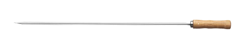 TRAMONTINA Skewer 75 cm, stainless steel blade with wooden handle.
