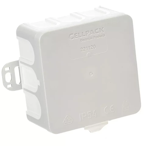 Hermētiska savienojumu kārba ar želeju un spailem IP68 5x0.5-2.5mm2 Cellpack